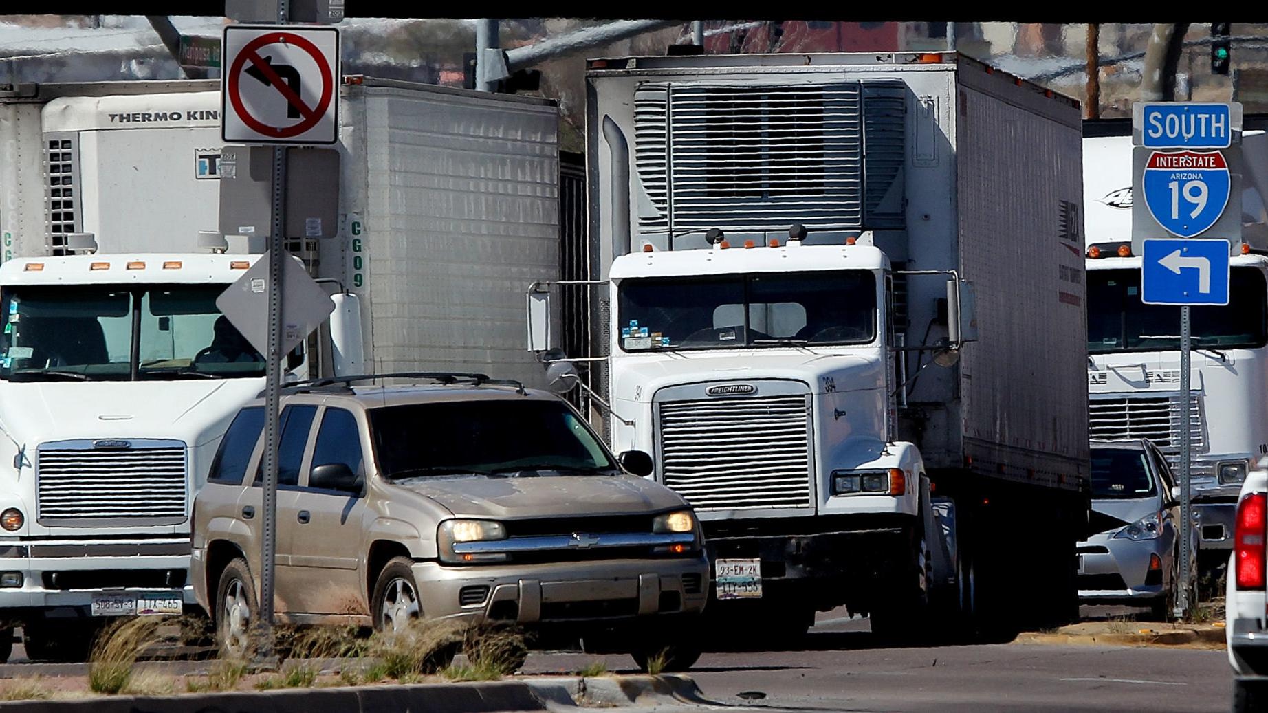 Commercial trucks to "fly" over Nogales, Ariz.